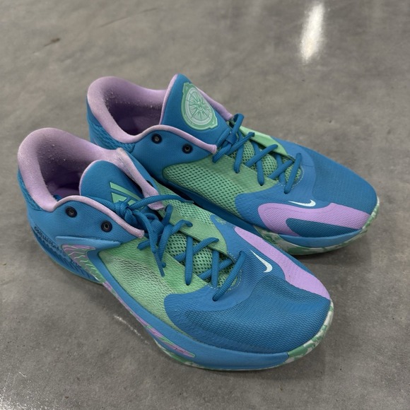 Nike Other - Nike Zoom Freak 4 Birthstone Mens 12 Giannis Basketball Shoes DJ6149-400 Blue